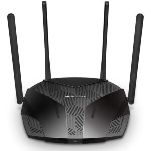 Router wireless Mercusys MR80X, AX3000, Wi-Fi 6, Dual-Band, OFDMA, MU-MIMO Router wireless Mercusys MR80X, AX3000, Wi-Fi 6, Dual-Band, OFDMA, MU-MIMO