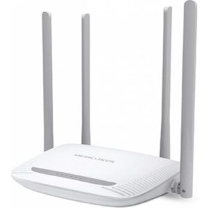 Router Wireless Mercusys MW302R, 300 Mbps, 2 Antene externe (Alb) Router Wireless Mercusys MW302R, 300 Mbps, 2 Antene externe (Alb)