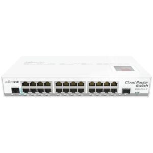 Switch MikroTik CRS326-24G-2S+IN, Gigabit, PoE, 24 Porturi Switch MikroTik CRS326-24G-2S+IN, Gigabit, PoE, 24 Porturi