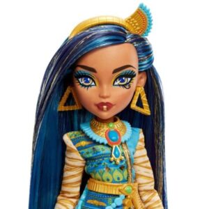 Papusa Monster High Cleo Denile, cu animalut si accesorii Papusa Monster High Cleo Denile, cu animalut si accesorii