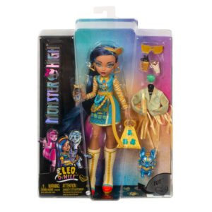Papusa Monster High - Cleo Denile si Cobra Hissette Papusa Monster High - Cleo Denile si Cobra Hissette