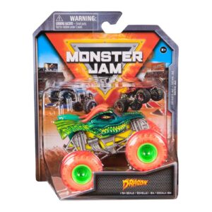 Masinuta Monster Jam - Dragon, scara 1 la 64 Masinuta Monster Jam - Dragon, scara 1 la 64