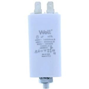 Condensator pornire motor 400V 60uF cu pin, Well Condensator pornire motor 400V 60uF cu pin, Well