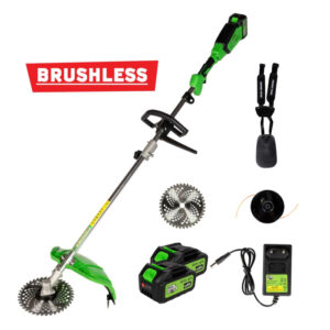 Motocoasa (Trimmer) Electric Micul Fermier MF-MX1012, 2x20V, 2 Acumulatori 4Ah, Maner Simplu, Motor fara Perii Motocoasa (Trimmer) Electric Micul Fermier MF-MX1012, 2x20V, 2 Acumulatori 4Ah, Maner Simplu, Motor fara Perii