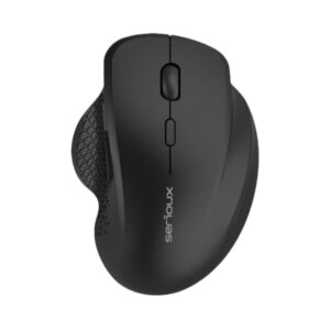 Mouse Serioux Glide 515, 1600 dpi, click silentios, ergonomic, Alb Mouse Serioux Glide 515, 1600 dpi, click silentios, ergonomic, Alb