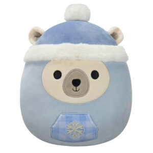 Jucarie de plus, Squishmallows Xmas, Ursul Polar Brooke, 19 cm Jucarie de plus, Squishmallows Xmas, Ursul Polar Brooke, 19 cm