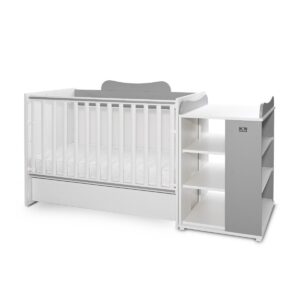 Patut modular multifunctional Lorelli Multi, 5 configurari diferite, 190 x 72 cm, Alb/Crem Patut modular multifunctional Lorelli Multi, 5 configurari diferite, 190 x 72 cm, Alb/Crem