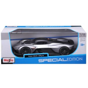 Macheta metalica, Maisto, Aston Martin Valkyrie, 1:18, Gri Macheta metalica, Maisto, Aston Martin Valkyrie, 1:18, Gri