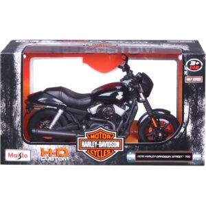 Motocicleta metalica, Maisto, Harley-Davidson, 2015 Street 750, 1:12 Motocicleta metalica, Maisto, Harley-Davidson, 2015 Street 750, 1:12