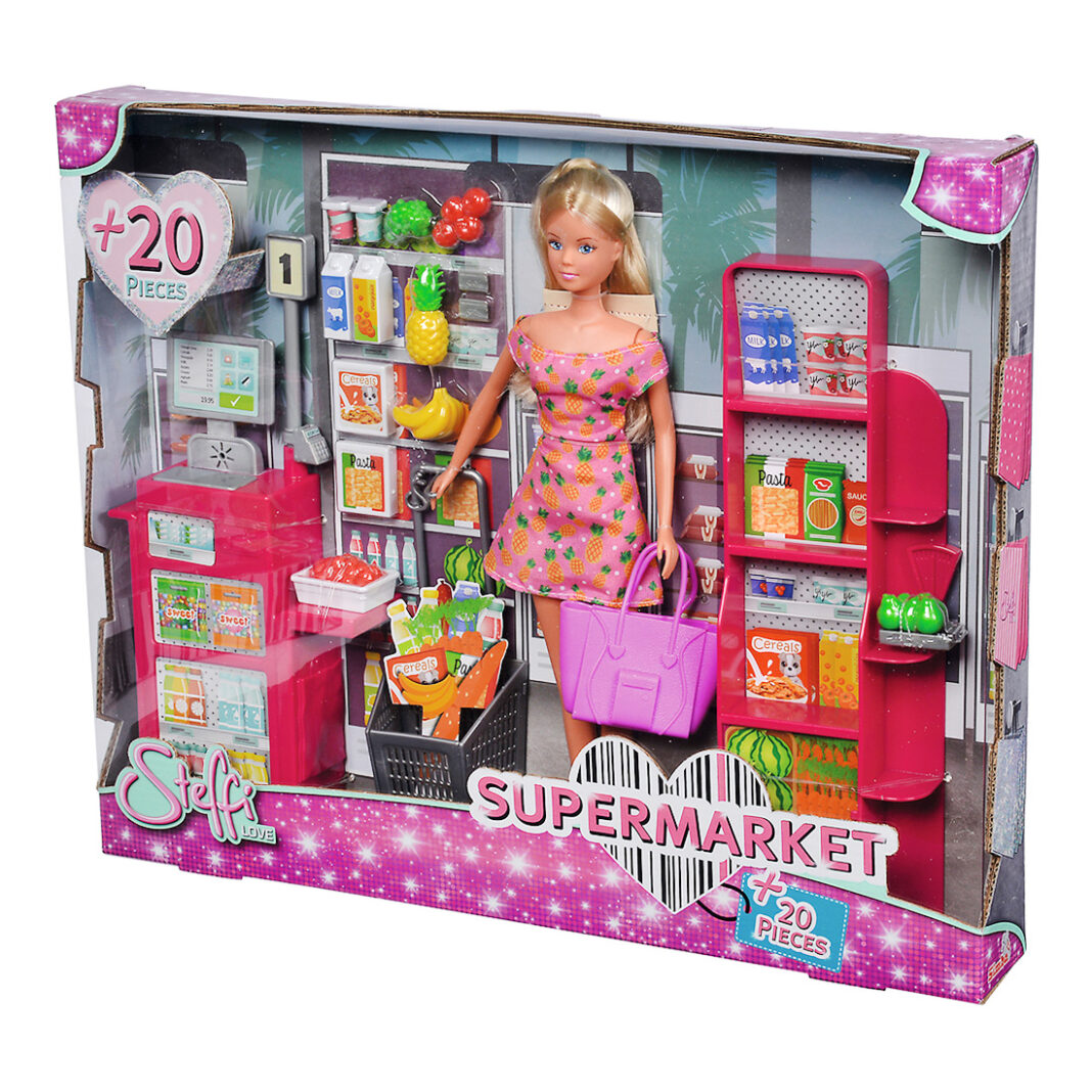 Set de joaca, Papusa Steffi Love, La Supermarket Set de joaca, Papusa Steffi Love, La Supermarket