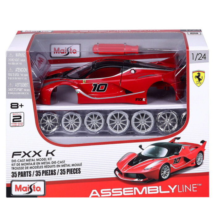 Set constructie masinuta metalica, Maisto, LaFerrari FXX, Assembly Line, 35 piese 1:24 Set constructie masinuta metalica, Maisto, LaFerrari FXX, Assembly Line, 35 piese 1:24