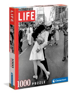 Puzzle Clementoni, Sarutul, 1000 piese Puzzle Clementoni, Sarutul, 1000 piese