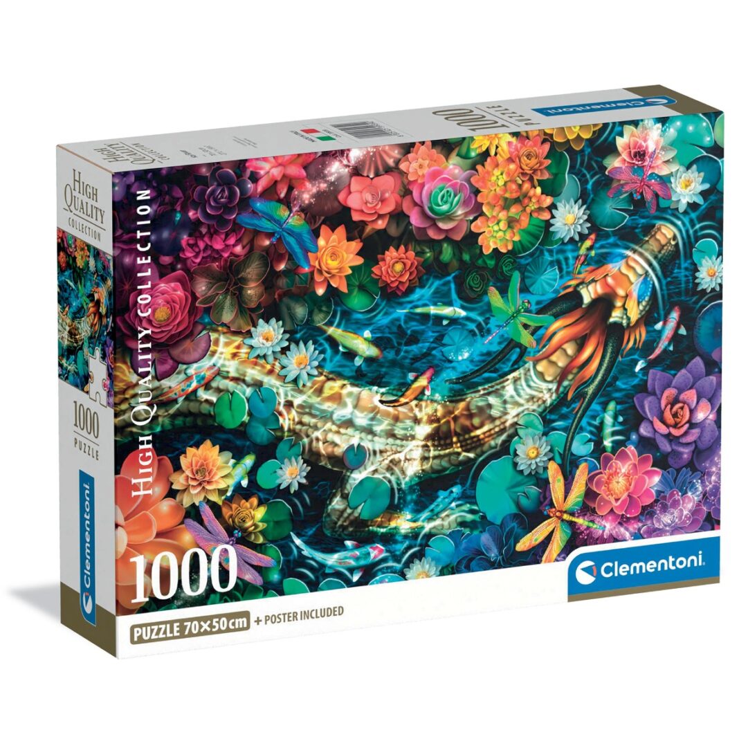 Puzzle Clementoni, Raul Koi, 1000 piese Puzzle Clementoni, Raul Koi, 1000 piese