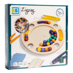 Joc de indemanare cu bile, BS Toys, ZigZag Joc de indemanare cu bile, BS Toys, ZigZag