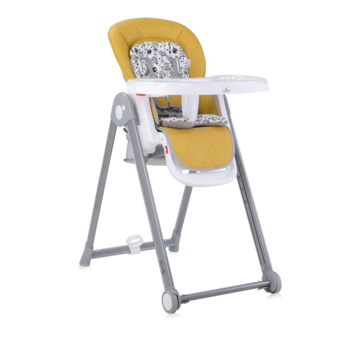 Scaun de masa reglabil, Lorelli Party, cadru din aluminiu, Lemon Curry Leather Scaun de masa reglabil, Lorelli Party, cadru din aluminiu, Lemon Curry Leather