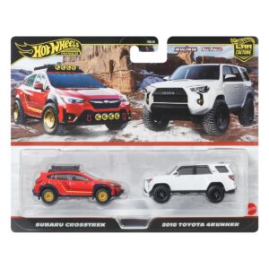 Set 2 masini metalice, Hot Wheels, Subaru Crosstrek & 2018 Toyota 4Runner, JBK98 Set 2 masini metalice, Hot Wheels, Subaru Crosstrek & 2018 Toyota 4Runner, JBK98