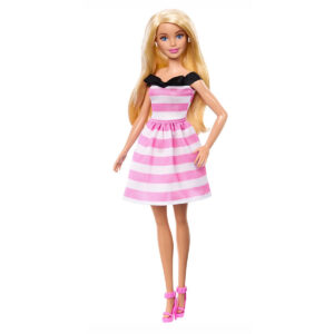 Papusa cu par blond, Barbie, 65 ani aniversare, HTH66 Papusa cu par blond, Barbie, 65 ani aniversare, HTH66