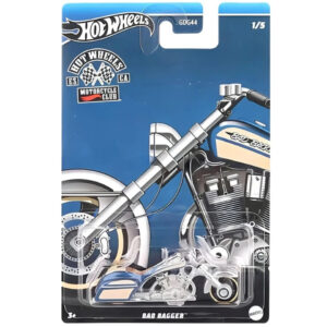 Motocicleta metalica, Hot Wheels, Bag Bagger, 1:64, HRR90 Motocicleta metalica, Hot Wheels, Bag Bagger, 1:64, HRR90