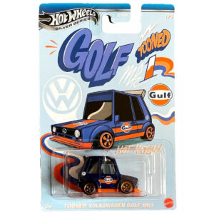 Masinuta metalica, Hot Wheels, Gulf Tooned, Volkswagen Golf Mk1, 1:64, JCB62 Masinuta metalica, Hot Wheels, Gulf Tooned, Volkswagen Golf Mk1, 1:64, JCB62