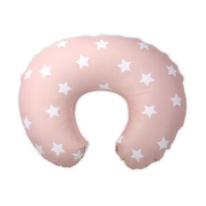 Perna multifunctionala Lorelli Stars Pale Blush, bumbac ranforce, 190 cm Perna multifunctionala Lorelli Stars Pale Blush, bumbac ranforce, 190 cm