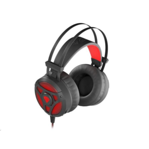 Casti Gaming Genesis Neon 360, iluminare LED rosu, Jack 3.5 mm, Microfon (Negru) Casti Gaming Genesis Neon 360, iluminare LED rosu, Jack 3.5 mm, Microfon (Negru)