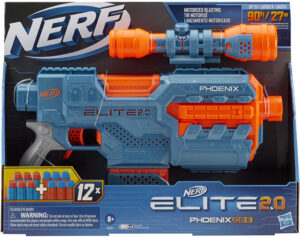 Blaster Nerf Elite 2.0 - Phoenix CS-6 Blaster Nerf Elite 2.0 - Phoenix CS-6