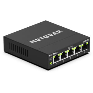 Switch NetGear XS505M-100EUS 5 PT 10-Gigabit/Multi-Gigabit Unmanaged Rack Switch NetGear XS505M-100EUS 5 PT 10-Gigabit/Multi-Gigabit Unmanaged Rack