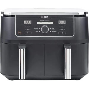 Friteuza cu aer cald Ninja SL400EUWH Double Stack XL, 9.5 l, 2470 W, 6 programe (Alb) Friteuza cu aer cald Ninja SL400EUWH Double Stack XL, 9.5 l, 2470 W, 6 programe (Alb)