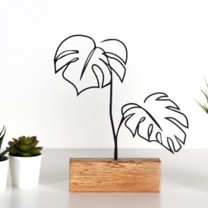 Obiect decorativ M-038 Negru 17x30x3.5 cm Obiect decorativ M-038 Negru 17x30x3.5 cm