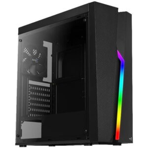 Carcasa AeroCool Mirage, Middle Tower, Fara sursa (Negru) Carcasa AeroCool Mirage, Middle Tower, Fara sursa (Negru)