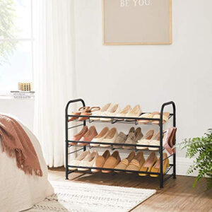 Pantofar, Songmics, Negru, 68.5x27.5x49.5 cm Pantofar, Songmics, Negru, 68.5x27.5x49.5 cm