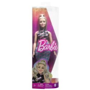 Papusa Barbie Fashionistas - Blonda cu borseta roz Papusa Barbie Fashionistas - Blonda cu borseta roz