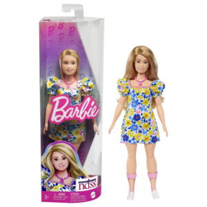 Papusa Barbie Fashionistas - Blonda cu sindromul Down Papusa Barbie Fashionistas - Blonda cu sindromul Down