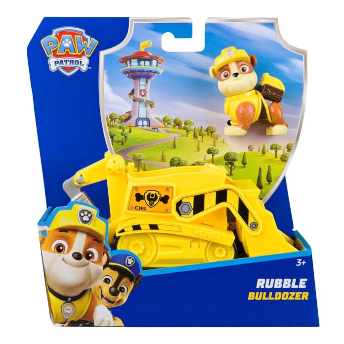 Set joaca - Buldozer si figurina Rubble - Paw Patrol - Spin Master Set joaca - Buldozer si figurina Rubble - Paw Patrol - Spin Master