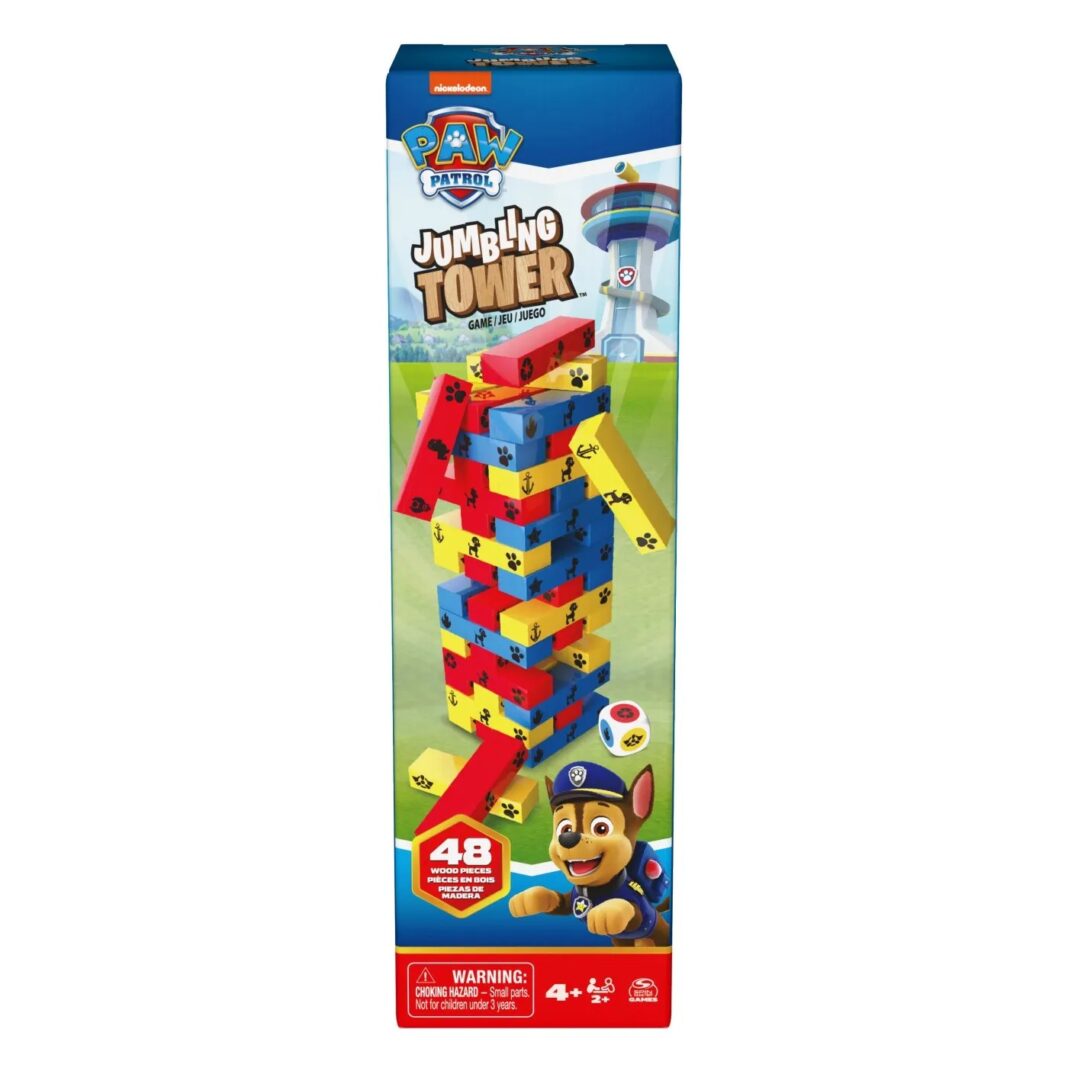 Joc Spin Master - Turnul buclucas, 48 piese Joc Spin Master - Turnul buclucas, 48 piese