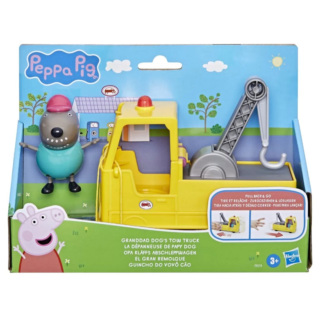 Masinuta Peppa Pig - Camionul de remorcare al bunicului Masinuta Peppa Pig - Camionul de remorcare al bunicului