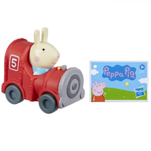 Set masinuta cu figurina Peppa Pig - Iepurasul Rebecca Set masinuta cu figurina Peppa Pig - Iepurasul Rebecca