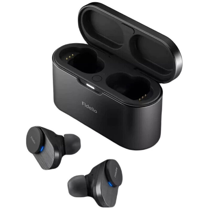 Casti True Wireless Philips Fidelio, ANC, Microfon, Bluetooth (Negru) Casti True Wireless Philips Fidelio, ANC, Microfon, Bluetooth (Negru)