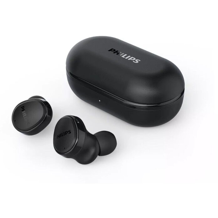 Casti True Wireless Philips TAT4556BK/00, IPX4, ANC, Microfon (Negru) Casti True Wireless Philips TAT4556BK/00, IPX4, ANC, Microfon (Negru)