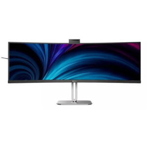 Monitor LCD VA LED Philips 48.8inch 49B2U5900C/00, Dual QHD (5120 x 1440), HDMI, DisplayPort, Ecran curbat (Negru/Argintiu) Monitor LCD VA LED Philips 48.8inch 49B2U5900C/00, Dual QHD (5120 x 1440), HDMI, DisplayPort, Ecran curbat (Negru/Argintiu)