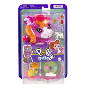 Polly Pocket Set Gentuta Animalut Ponei La Rodeo Cu Accesorii Polly Pocket Set Gentuta Animalut Ponei La Rodeo Cu Accesorii