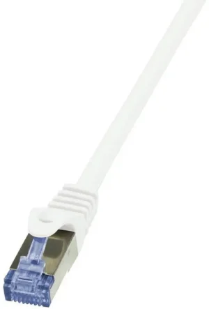 Cablu S/FTP LogiLink CQ3111S, CAT.6a, 20 m (Alb) Cablu S/FTP LogiLink CQ3111S, CAT.6a, 20 m (Alb)