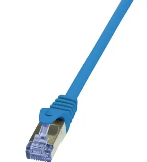 Cablu S/FTP LogiLink CQ3036S, Cat.6A, Patchcord (Albastru) Cablu S/FTP LogiLink CQ3036S, Cat.6A, Patchcord (Albastru)