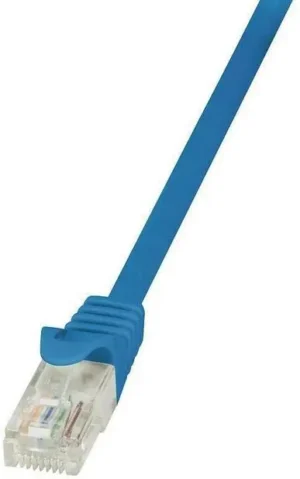 Cablu UTP LogiLink CP1056U, Patchcord, CAT.5e, 2m (Albastru) Cablu UTP LogiLink CP1056U, Patchcord, CAT.5e, 2m (Albastru)
