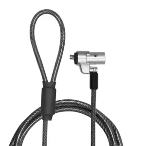 Cablu securitate Logilink NBS012, slot Wedge, conectare directa, 2m, cablu otel carbon Cablu securitate Logilink NBS012, slot Wedge, conectare directa, 2m, cablu otel carbon