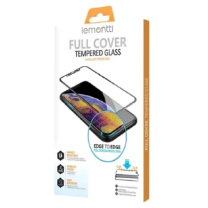 Folie Protectie Sticla Lemontti Full Fit pentru Oppo A16, Negru Folie Protectie Sticla Lemontti Full Fit pentru Oppo A16, Negru