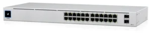 Switch Ubiquiti UniFi USW-24-POE, Gigabit, 24 Porturi, PoE Switch Ubiquiti UniFi USW-24-POE, Gigabit, 24 Porturi, PoE