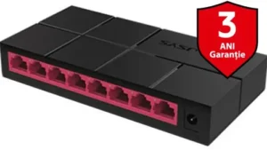 Switch Mercusys MS108G, Gigabit, 8 Porturi Switch Mercusys MS108G, Gigabit, 8 Porturi