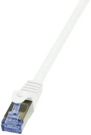 Cablu S/FTP LogiLink CQ3121S, Patchcord, CAT.6A, 10G, 30 m (Alb) Cablu S/FTP LogiLink CQ3121S, Patchcord, CAT.6A, 10G, 30 m (Alb)