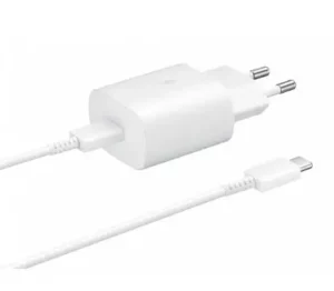 Incarcator retea Samsung EP-TA800XWEGWW Super Fast Charger, 1 x USB-C, 25W + cablu USB-C (Alb) Incarcator retea Samsung EP-TA800XWEGWW Super Fast Charger, 1 x USB-C, 25W + cablu USB-C (Alb)